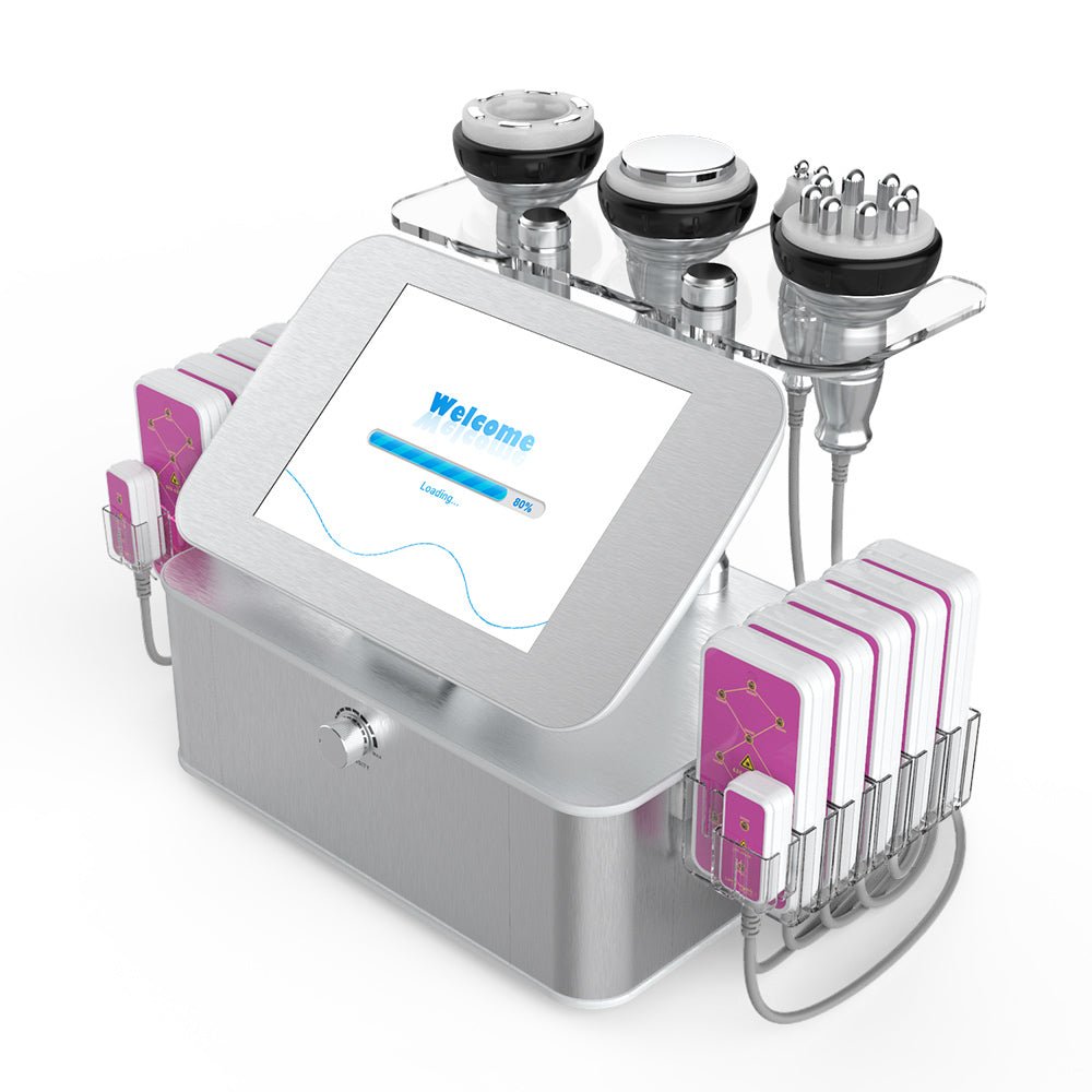 7-in-1 Ultrasonic RF Cavitation with Laser Lipo: Instant Fat Reduction