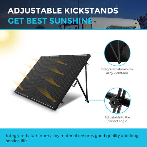 Renogy 200W Foldable Solar Suitcase - Your Portable Powerhouse for Off-Grid Adventures