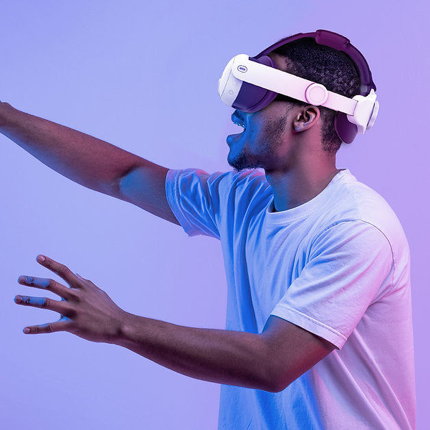 Sungale Oculus Quest 3 Adjustable Replacement Headstrap - Enhance Your VR Gaming Comfort