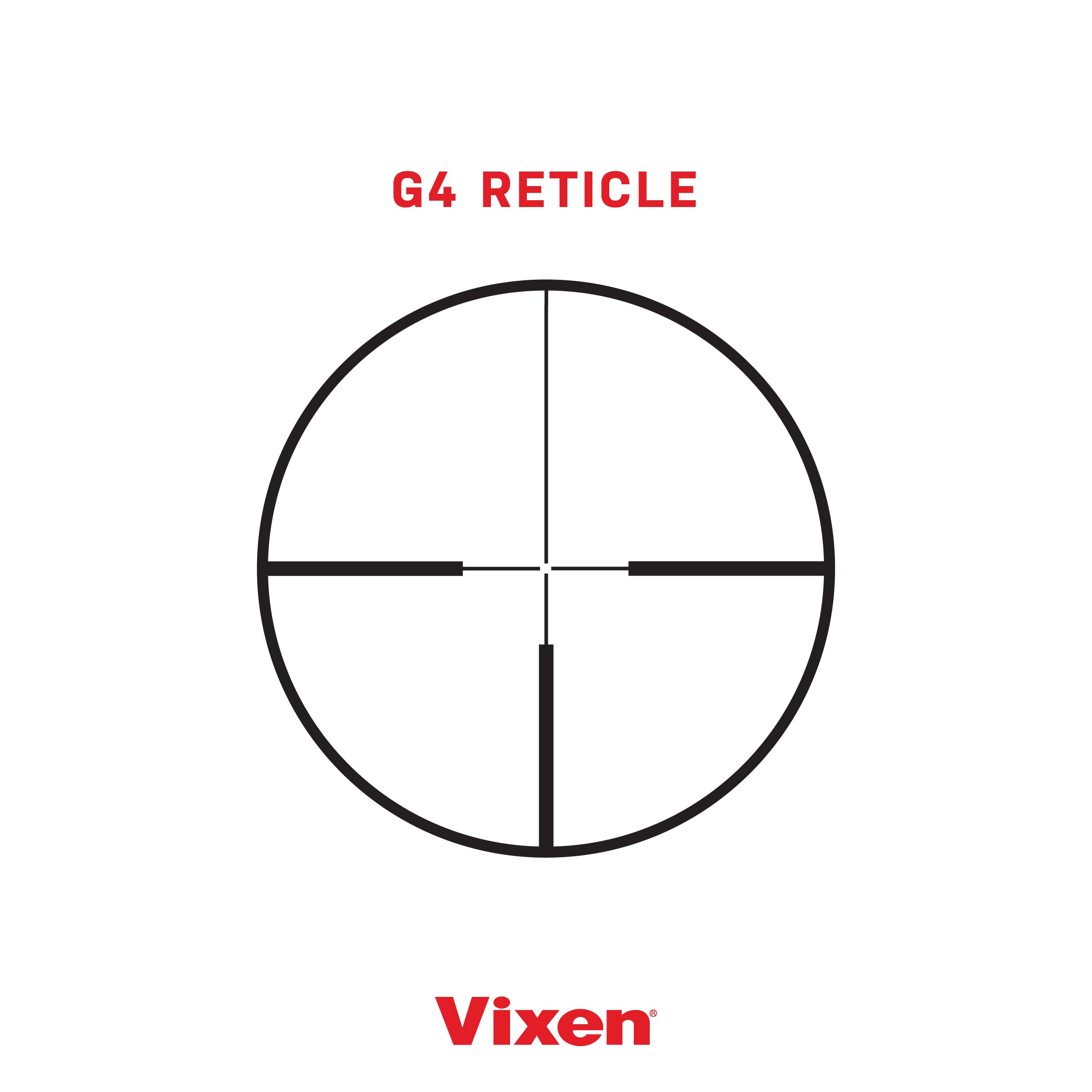 Vixen 6 - 24x58 High - Performance Riflescope - 30MM Tube
