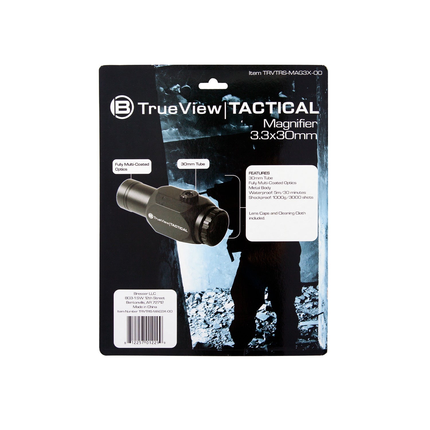 Bresser TrueView 3X Red Dot Magnifier - Precision at Your Fingertips