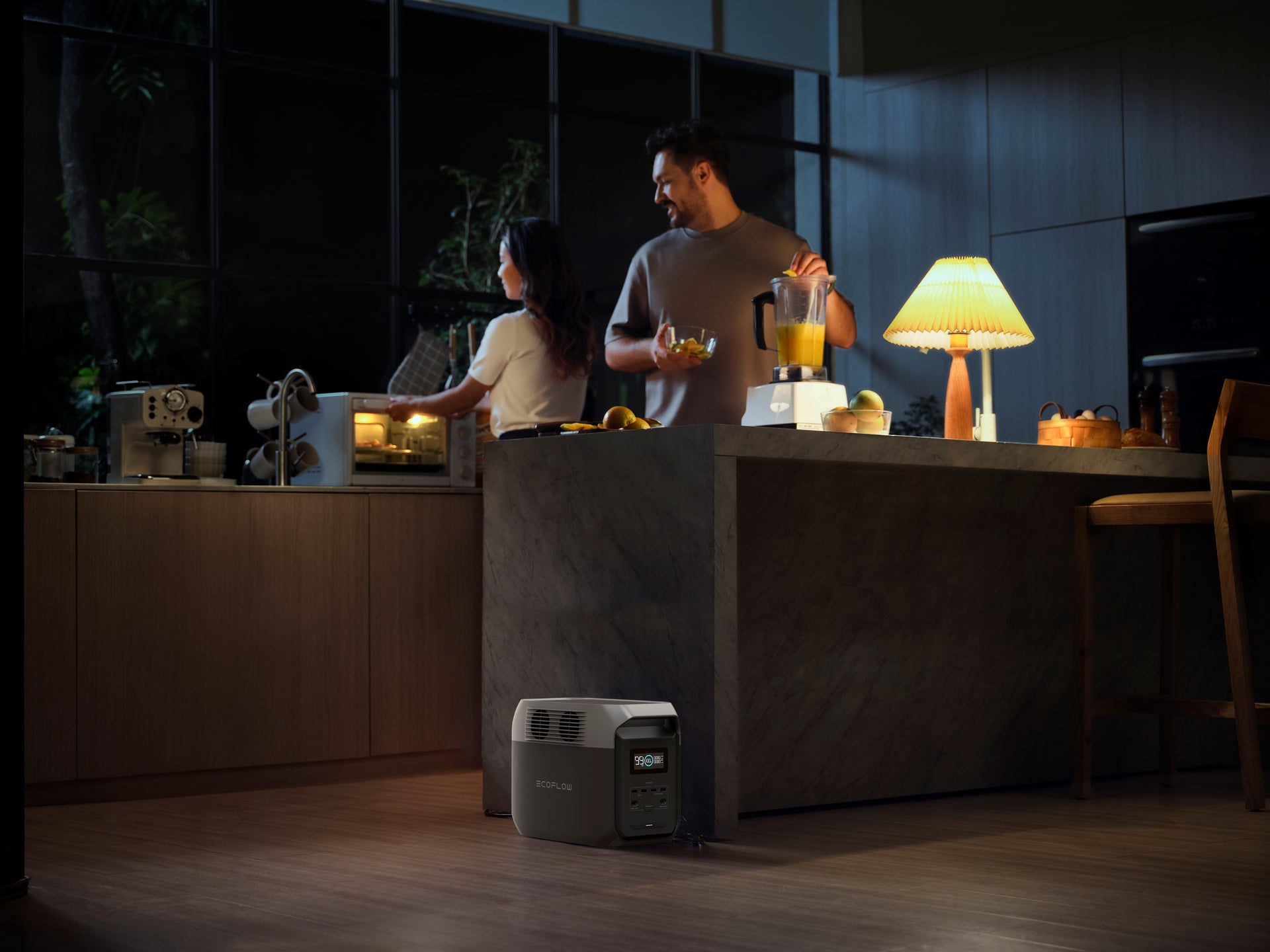 EcoFlow DELTA 3 1500 All-in-One Power Solution with Solar Panels