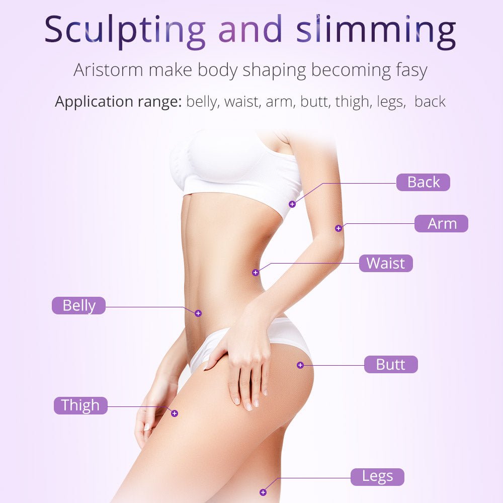 Shape Tactics 40k Cavitation RF Microcurrent Hot Cold Hammer Body Rejuvenation Machine
