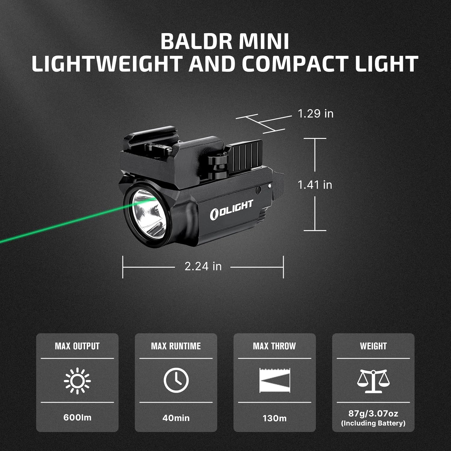 Olight BALDR Mini: Your Compact Tactical Lighting Powerhouse
