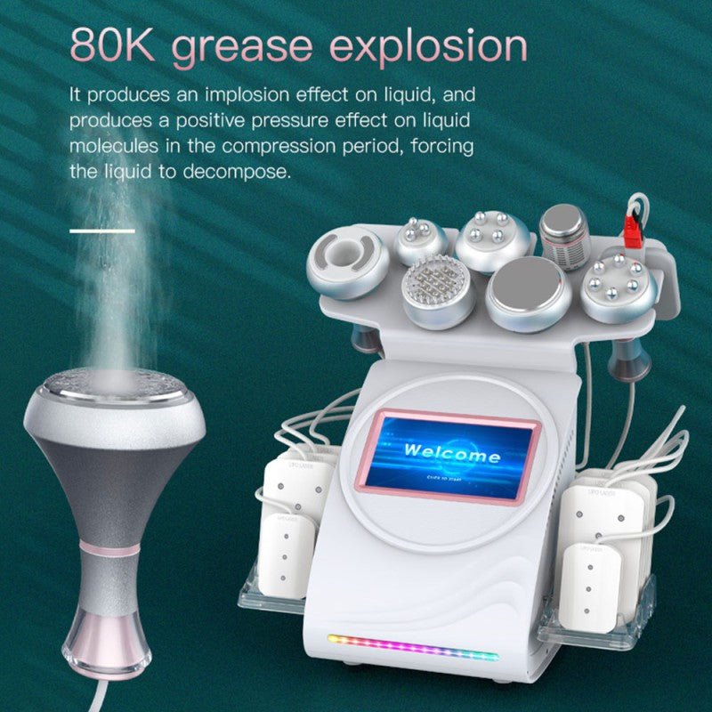 Revitalize Your Skin with 9-in-1 80K Cavitation RF Vacuum System