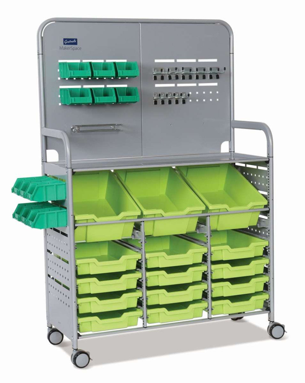 Gratnells Jolly Lime MakerSpace Cart - Your Ultimate STEM/STEAM Project Companion