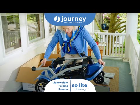 Journey So Lite: Your Ultra-Light Folding Power Scooter
