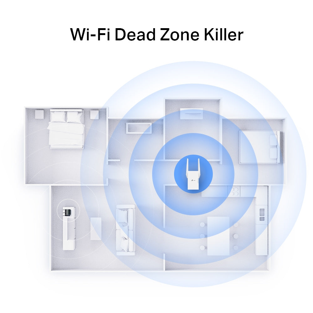 TP-Link AX3000 Wi-Fi 6 Extender - Boost Your Wi-Fi Coverage!