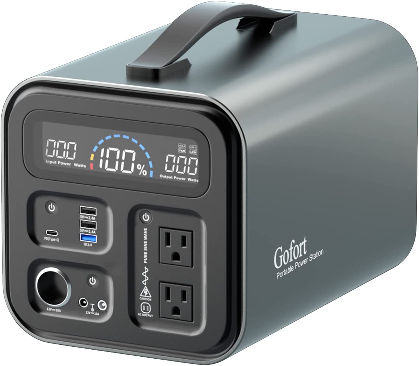 Gofort 2000W Peak Portable Power Station - Your Ultimate Outdoor & Home Backup Power Solution