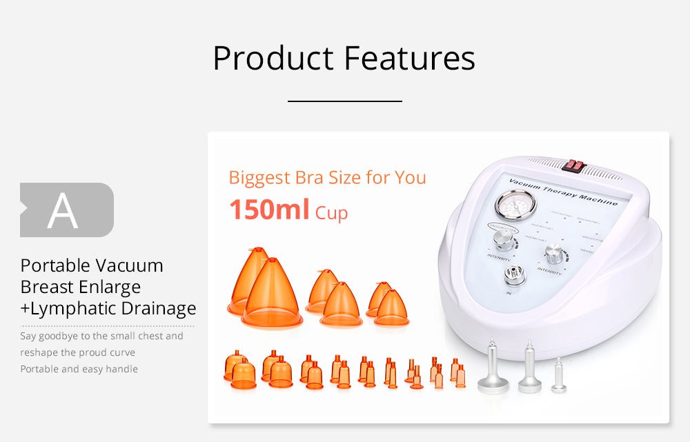 Revitalize Your Body with Shape Tactics - 150ml Vacuum Butt Sculpt Therapy