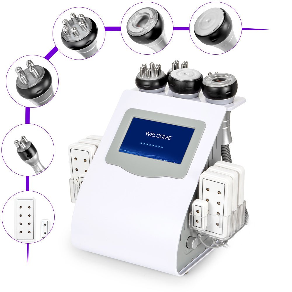 Advanced Body Sculpting System: 6-in-1 80k Cavitation with Vacuum RF