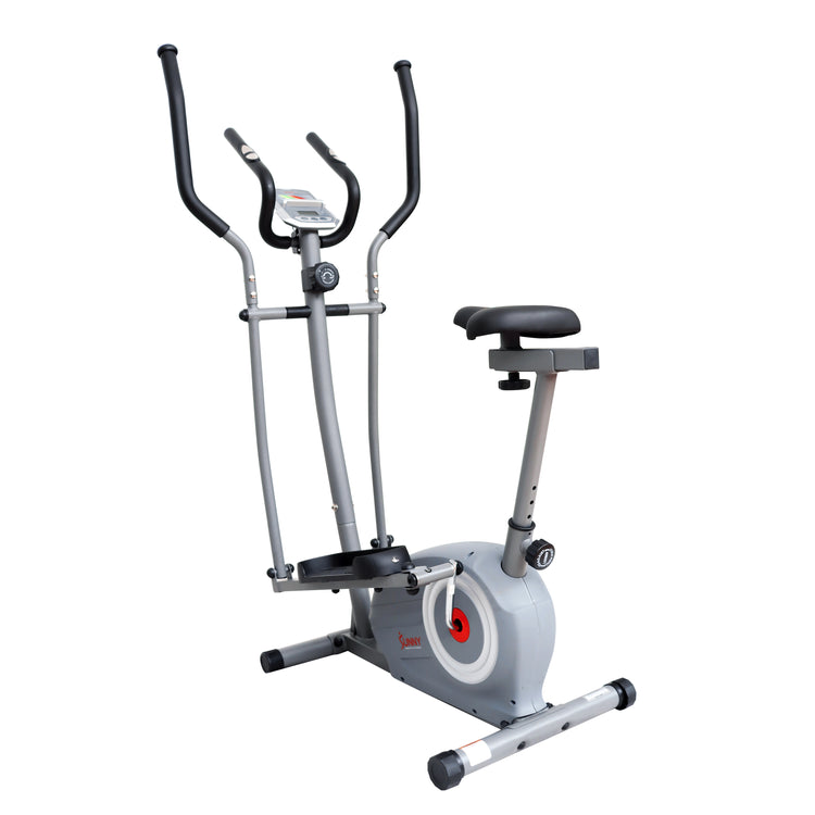 Sunny Health & Fitness Essential Interactive Series Seated Elliptical - Transform Your Workout