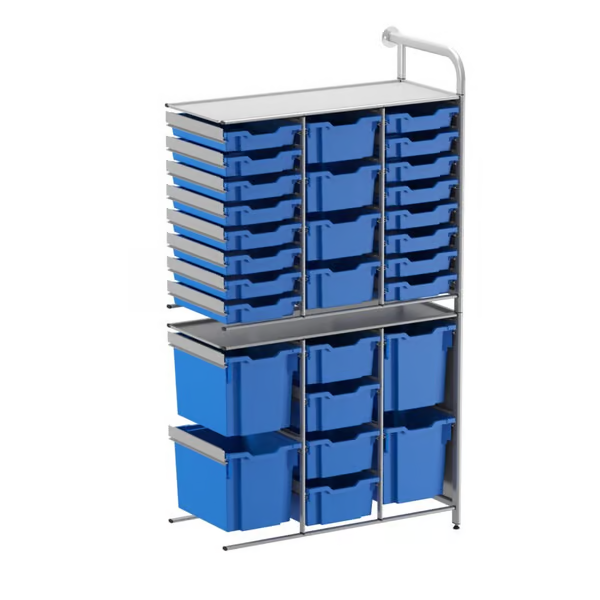 Gratnells Callero Tall Flexi Storage Adder Unit - Organize Your Classroom Effortlessly