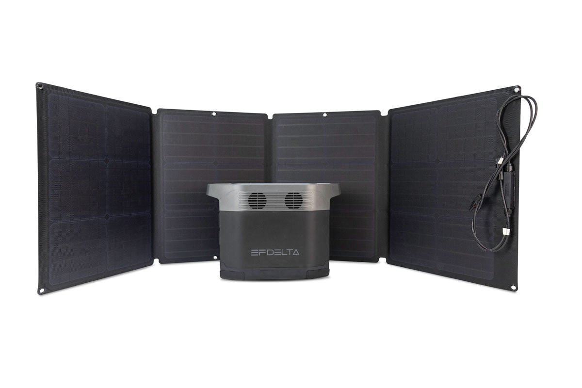 EcoFlow 110w Upgraded Portable Solar Panel - Unleash the Power of the Sun Anywhere!