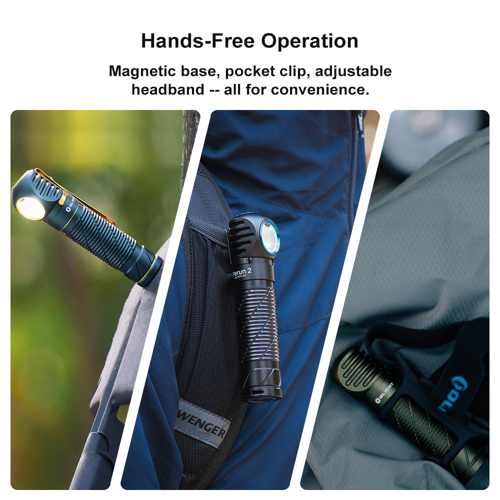 Olight Perun 2 Dream Blue - The Ultimate Headlamp for Every Adventure