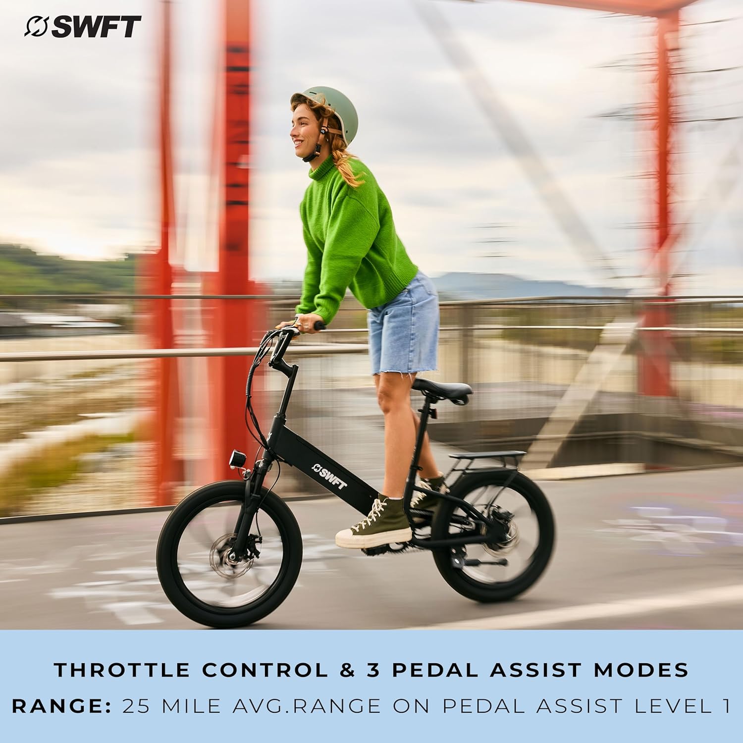 SWFT RX Black Lightweight Electric Bike - Your Urban Commuting Powerhouse