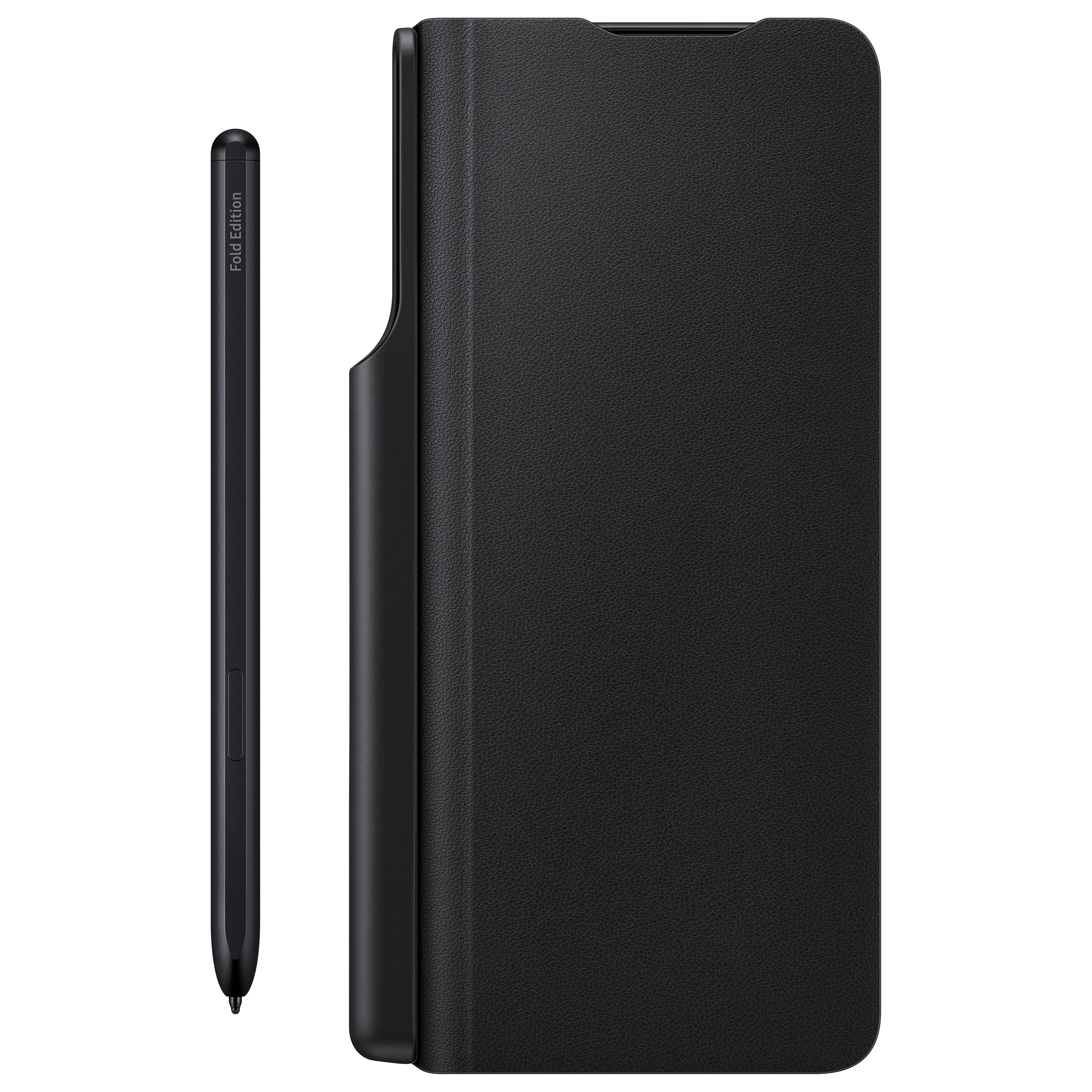 Elegant Samsung Leather Folio Case with S Pen for Galaxy Z Fold3 5G