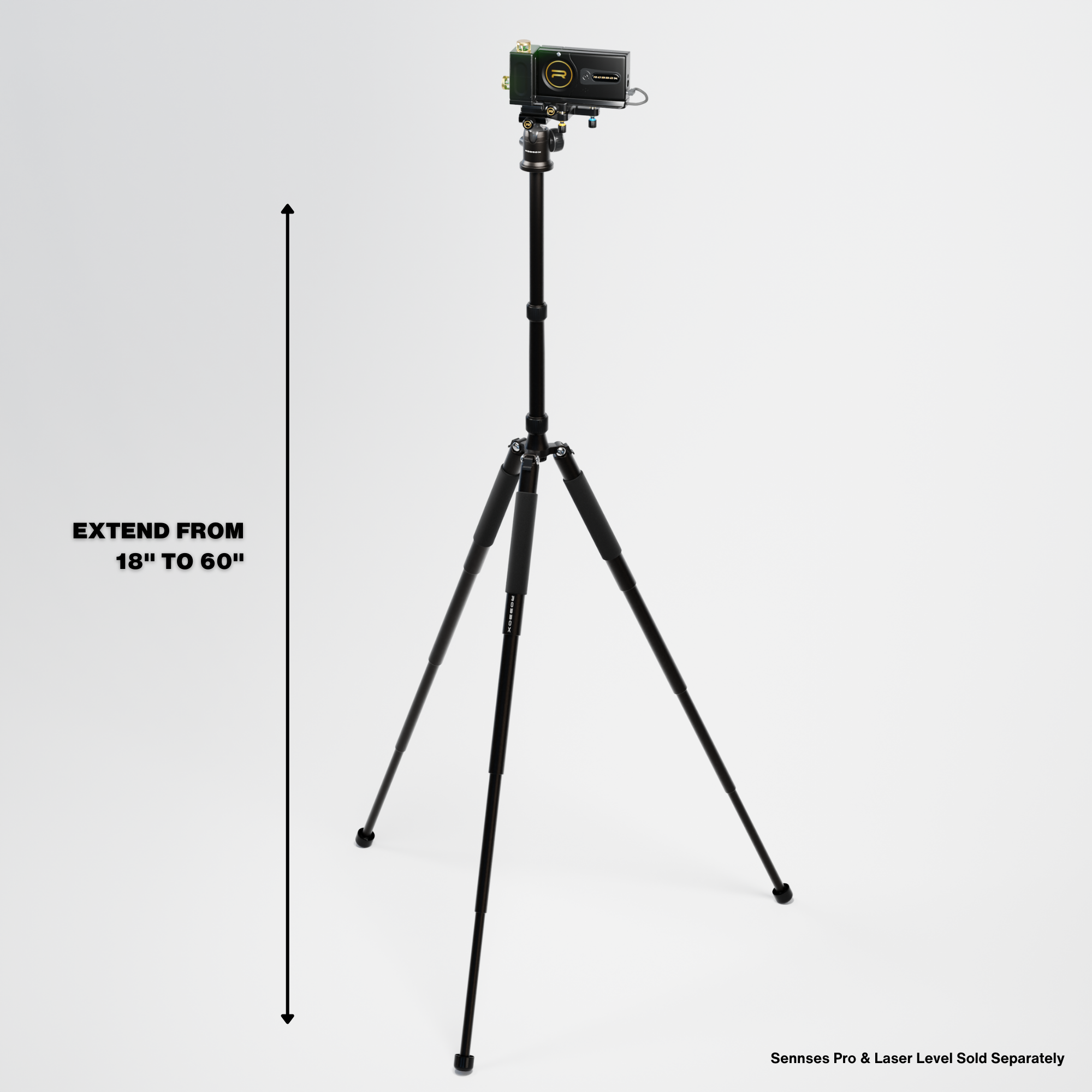 Robbox 360° Adjustable Tripod for Sennses Pro Laser Level - Precision at Your Fingertips
