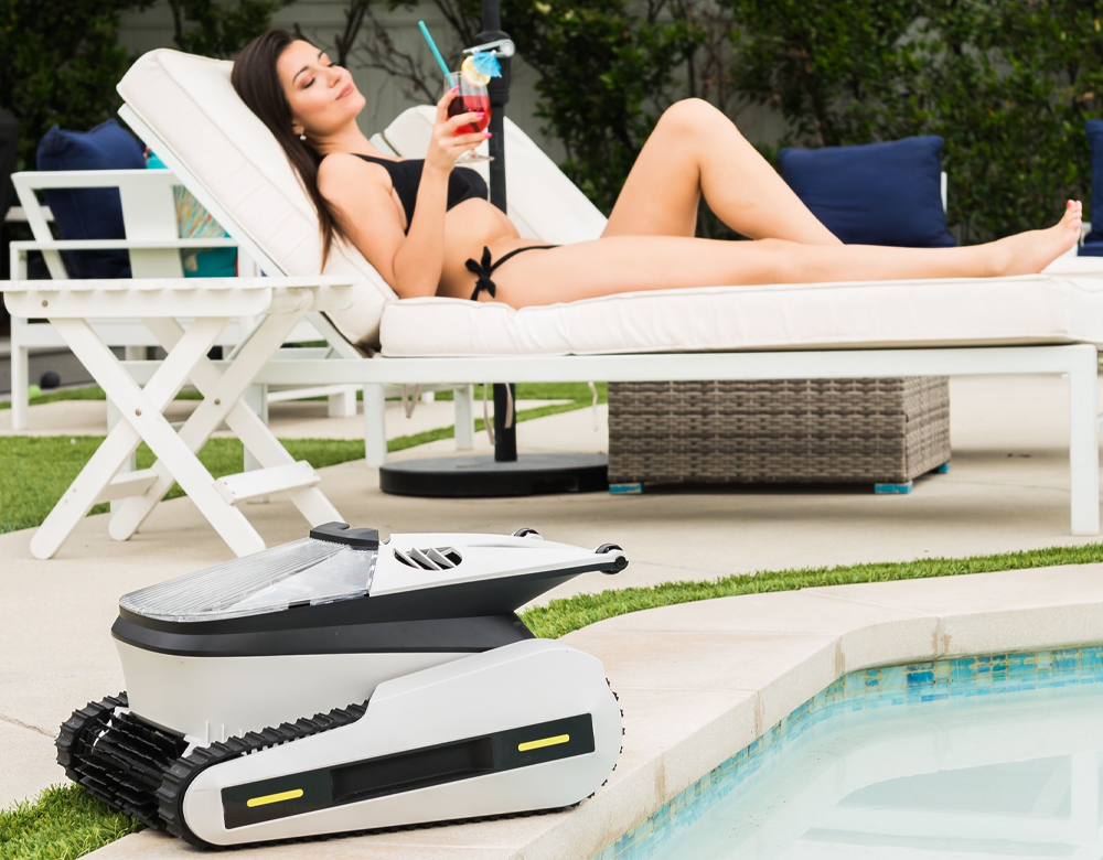 Seauto Shark Wireless Robotic Pool Cleaner - Your Ultimate Pool Maintenance Partner