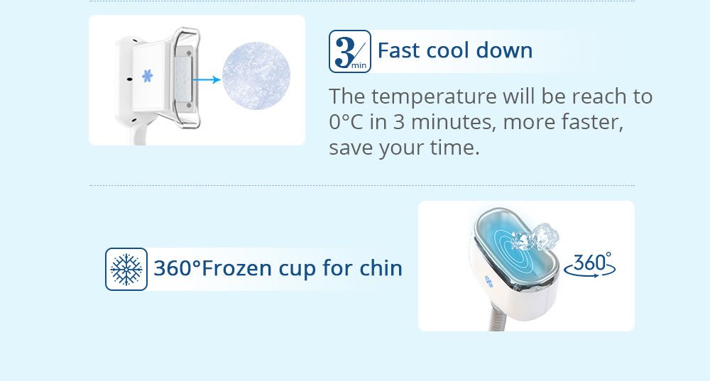 Advanced 3-Handle Cryolipolysis Fat Sculpting for Body Contouring