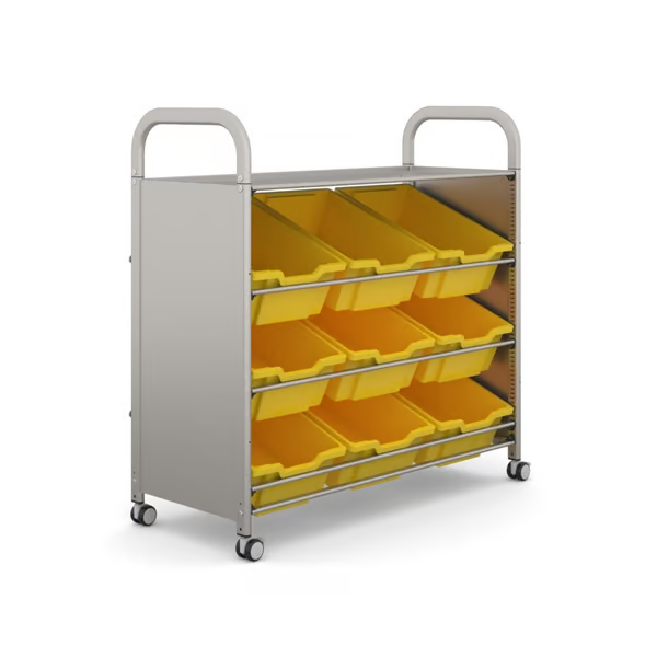 Gratnells Callero Plus Tilted Tray Cart - Maximize Storage with Style!
