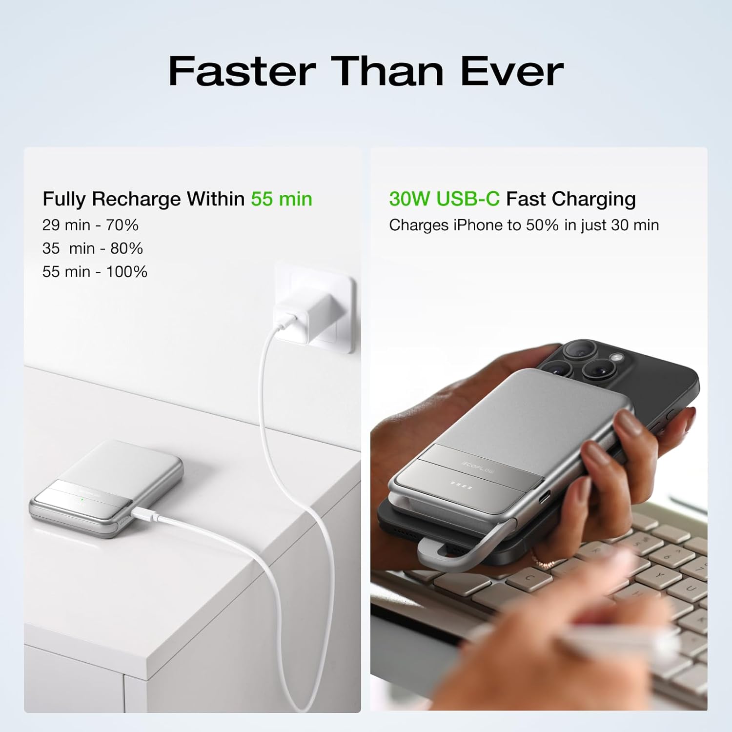EcoFlow RAPID 5000mAh Magnetic Powerhouse Portable Charger