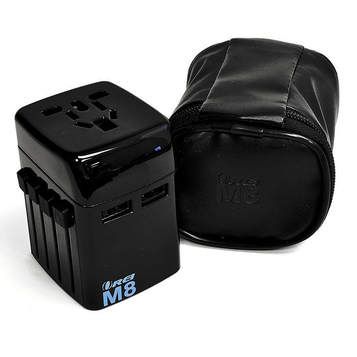 Universal Travel Plug Adapter with Dual USB - Your Ultimate Travel Mate