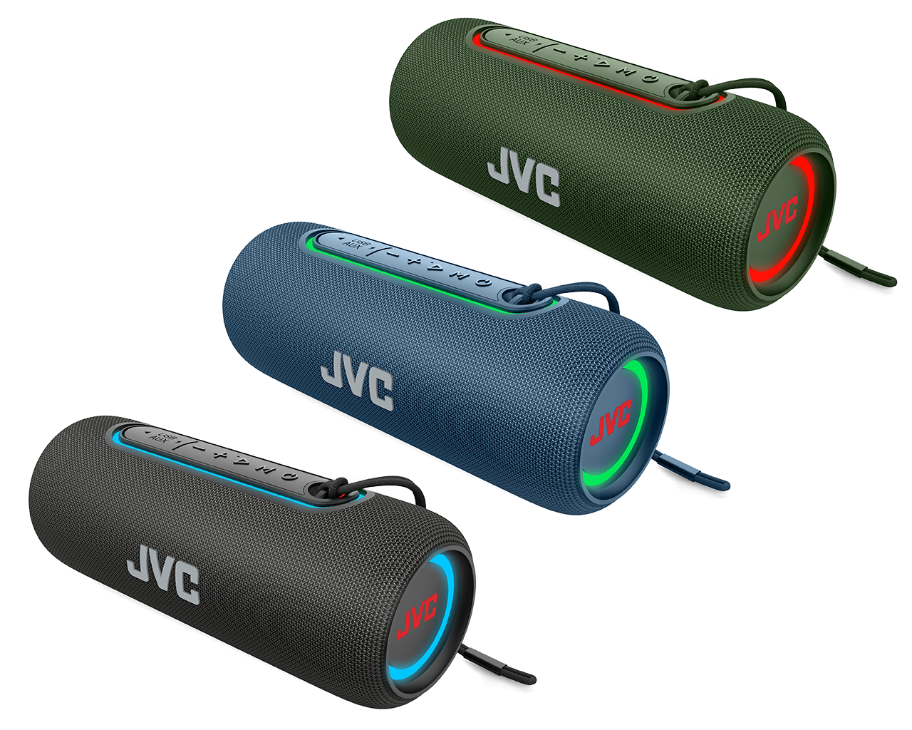JVC Illuminating Pulse Portable Wireless Speaker - 20W Powerhouse