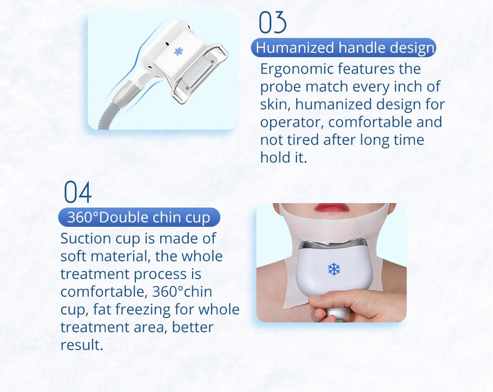 Advanced 3-Handle Cryolipolysis Fat Sculpting for Body Contouring