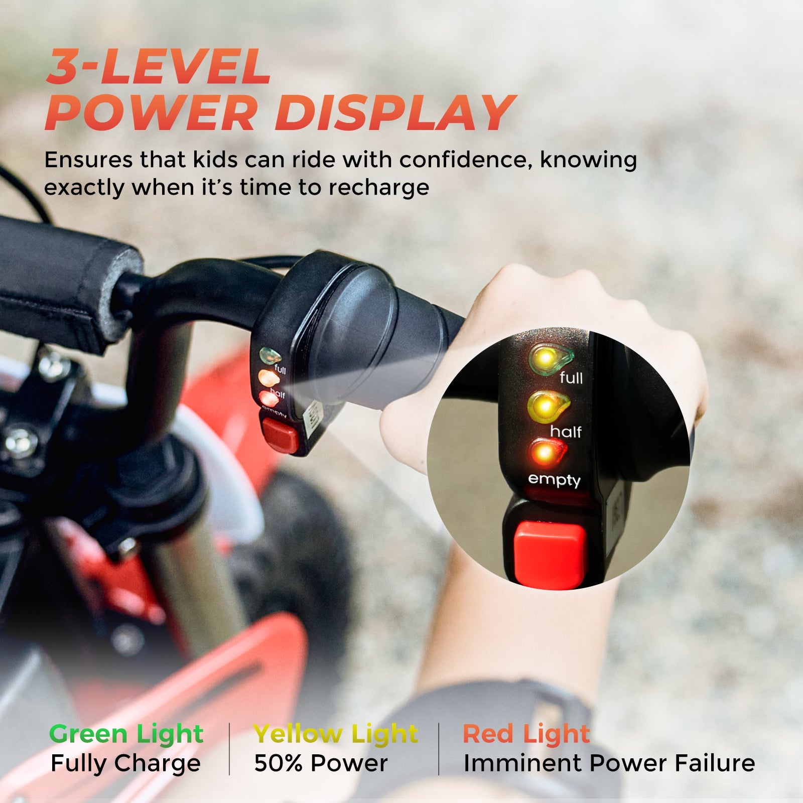 Isinwheel A12 Kids' Electric Dirt Bike: Adventure Awaits!