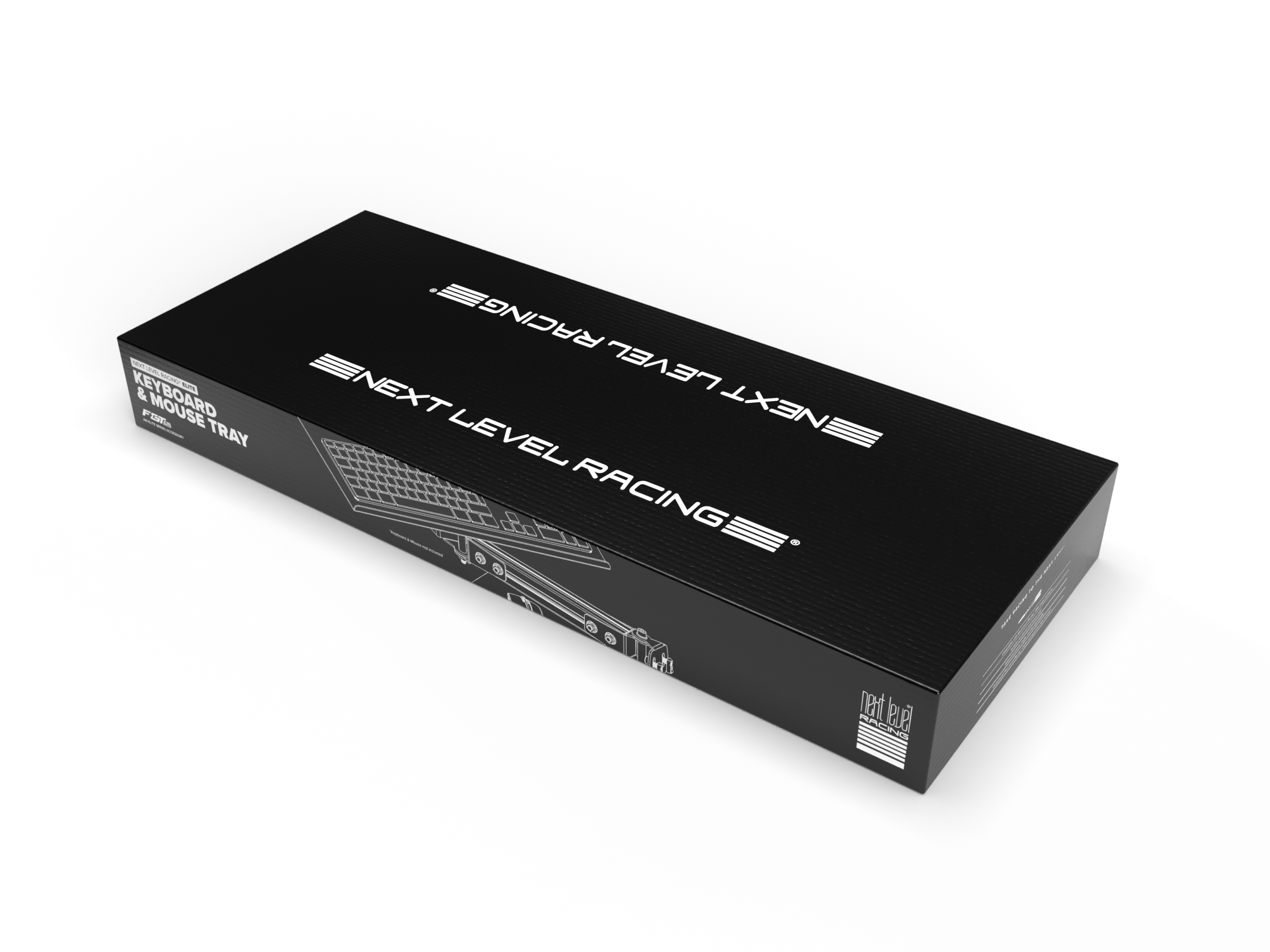 Next Level Racing NLR-E010 F-GT Elite Carbon Grey Keyboard & Mouse Tray