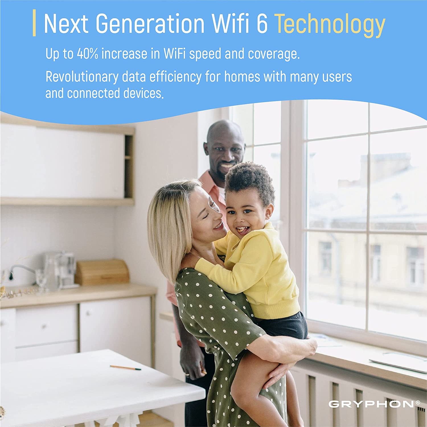 Gryphon AX: Your Ultimate Home Network Guardian - Tri-Band Mesh WiFi 6 with Advanced Security and Parental Control