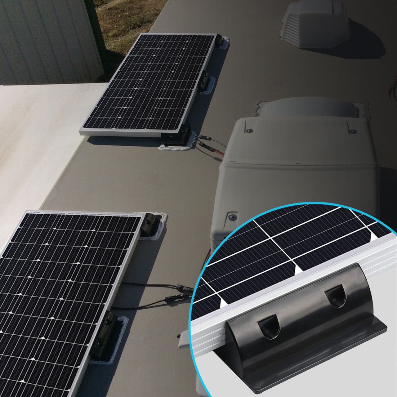 Renogy Corner Bracket Mount for Easy Solar Panel Installation