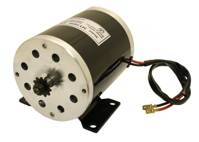 Powerful Universal 24V, 350W Electric Motor with Bracket - Upgrade Your Vehicle Now!