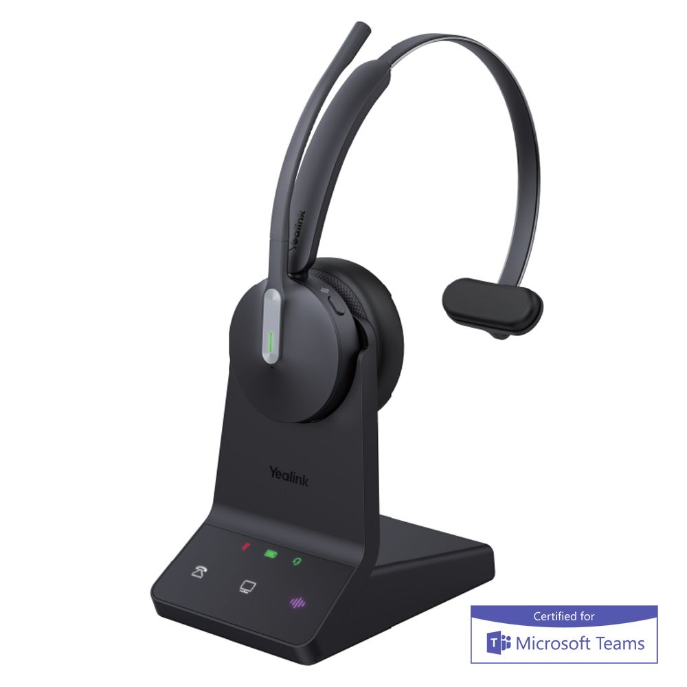 Yealink WH64 Mono TeamsDECT: The Ultimate Wireless Headset for Seamless Communication