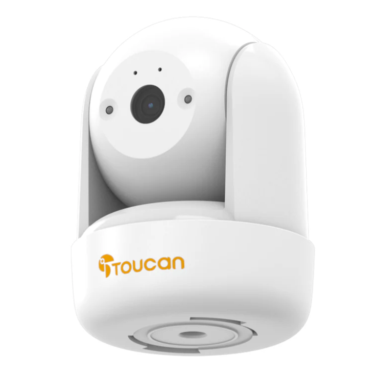 Toucan Seek Indoor Security Camera with Pan & Tilt Function