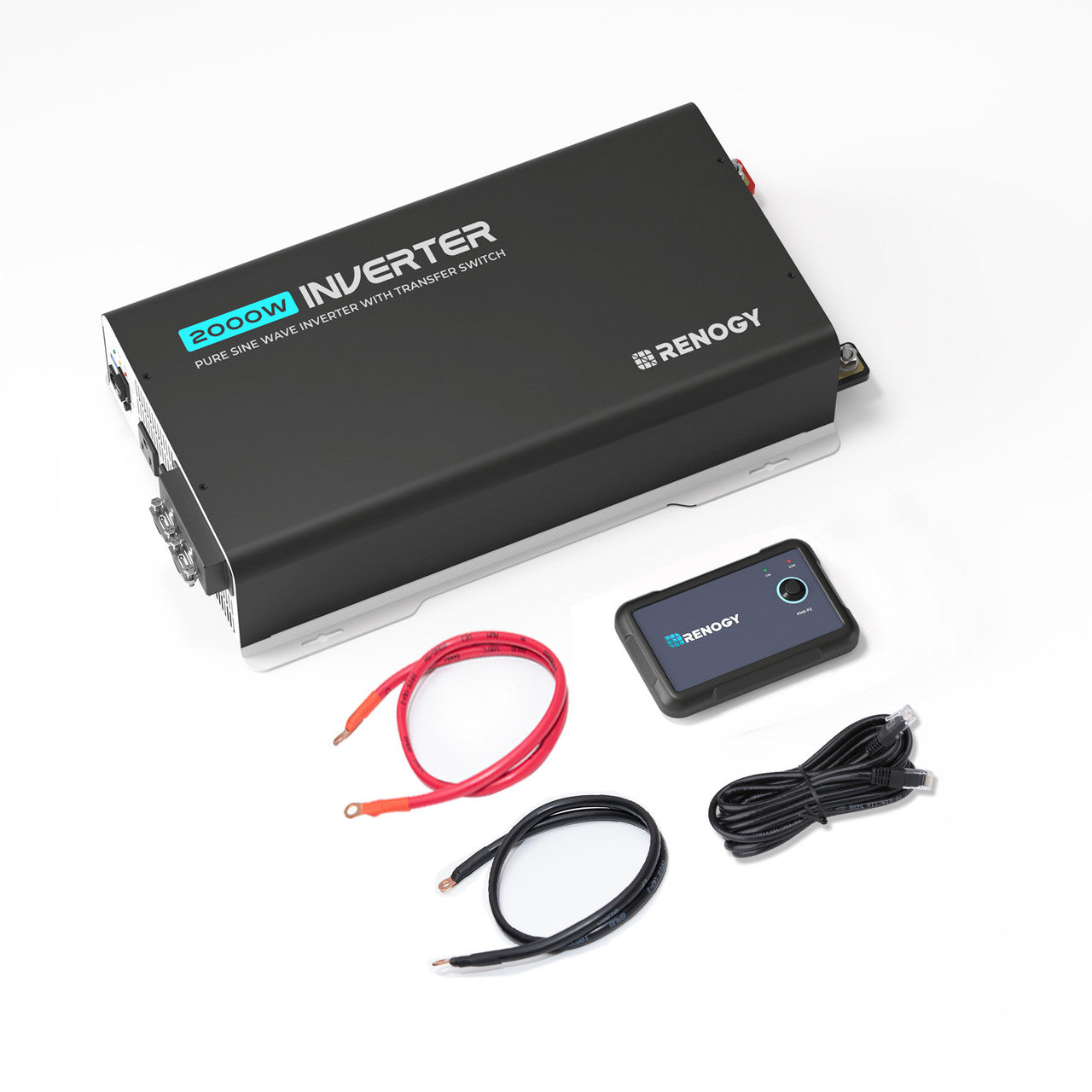 Renogy 2000W Pure Sine Wave Inverter with Transfer Switch - Your Reliable Power Solution