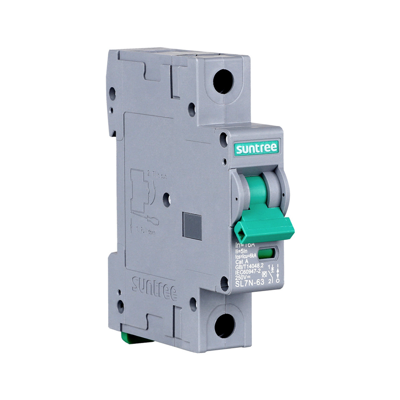 Renogy Suntree Compact 10A 1P Circuit Breaker for Solar Power