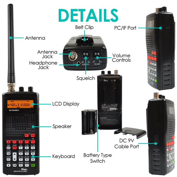 Whistler WS1010: Your Ultimate Analog Handheld Scanner