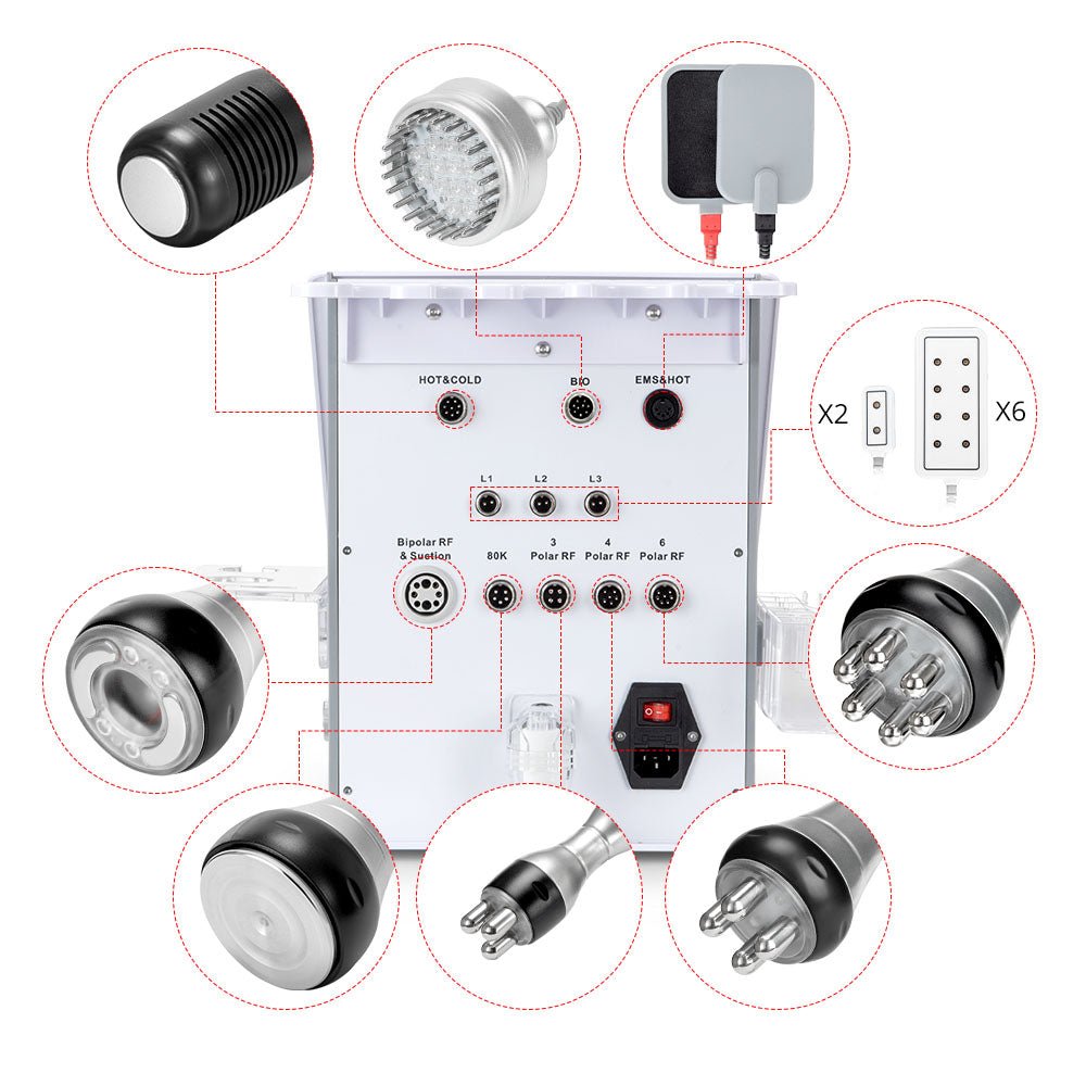 Advanced 10-in-1 80K Cavitation RF Sculpting System - Shape Tactics