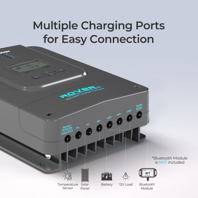 Renogy Rover Li 60 Amp MPPT Solar Charge Controller - Power Up Your Solar Setup
