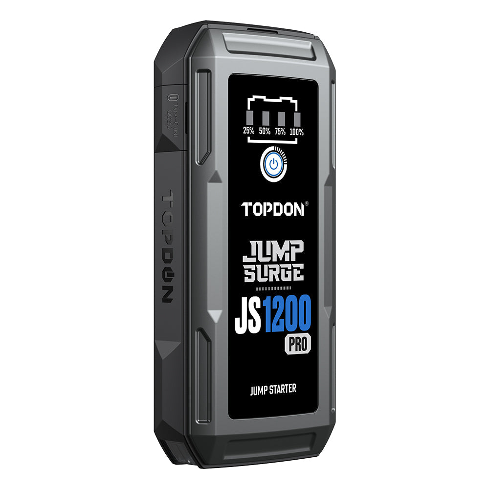 TOPDON JumpSurge1200Pro 1800 Peak Amp Car Battery Jump Starter - Your Roadside Savior