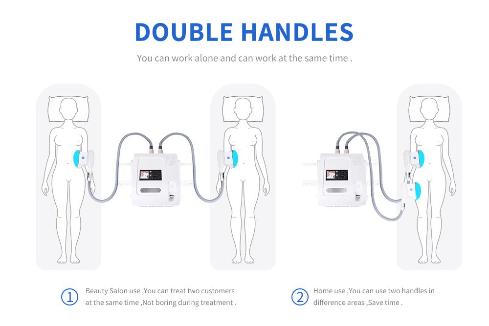 Shape Tactics Dual-Handle Fat Freezing Vacuum Slimming Device - Effortless Fat Reduction