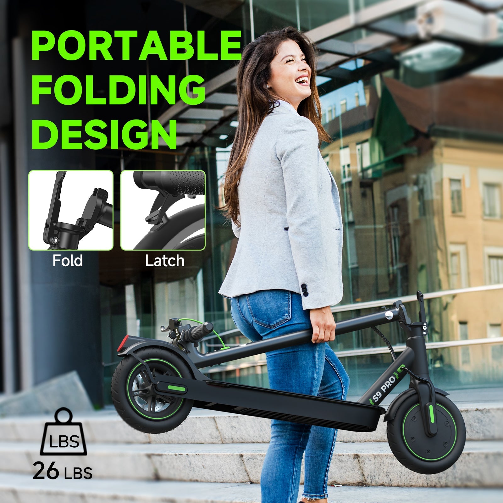 isinwheel S9 Pro Electric Scooter: Your Stylish Urban Commute Companion