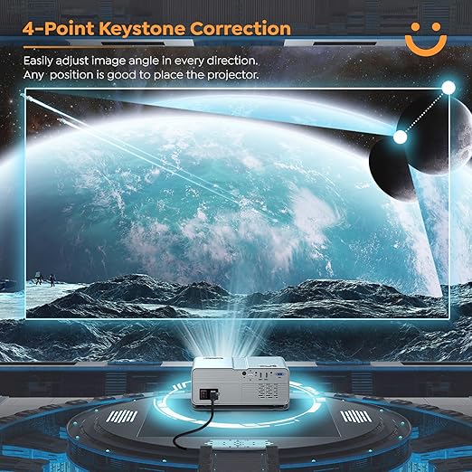 Yaber U10 SE: The Ultimate WiFi & Bluetooth Projector for Stunning Outdoor Movies and Home Theater