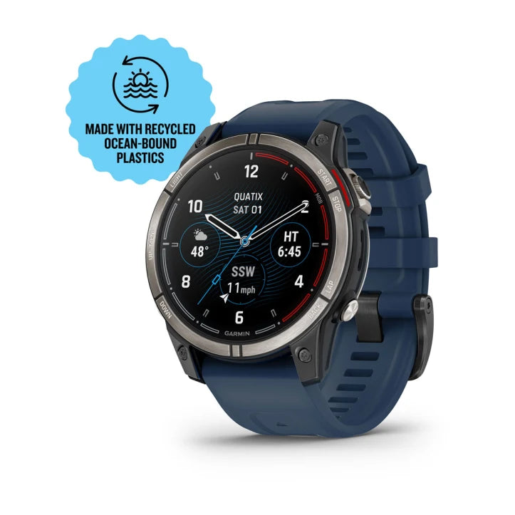 Garmin Quatix 7 Pro - The Ultimate Multisport GPS Smartwatch for Water Adventures