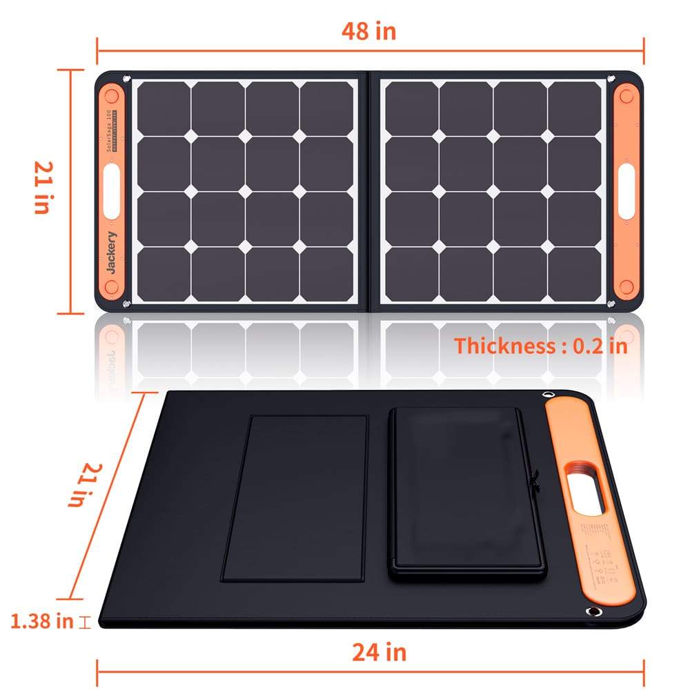 Jackery SolarSaga 100W Ultra-Portable Solar Panel