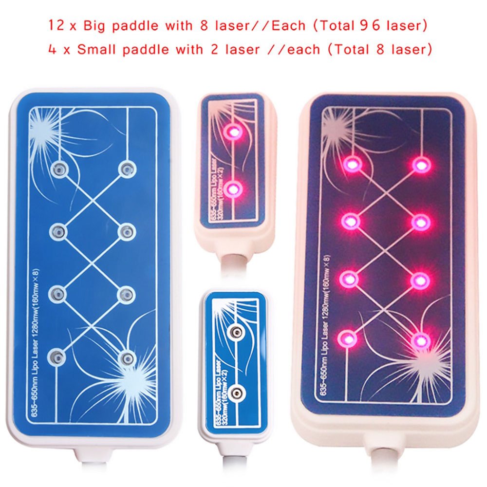 Revitalize with Precision: 16 Pad 160mw LED Lipo Laser (635nm - 650nm)