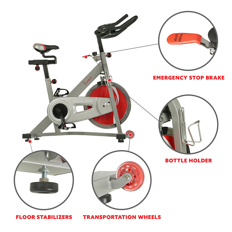 Sunny Health & Fitness Pro II Indoor Cycling Bike - SF-B1995: Your Ultimate Home Workout Companion