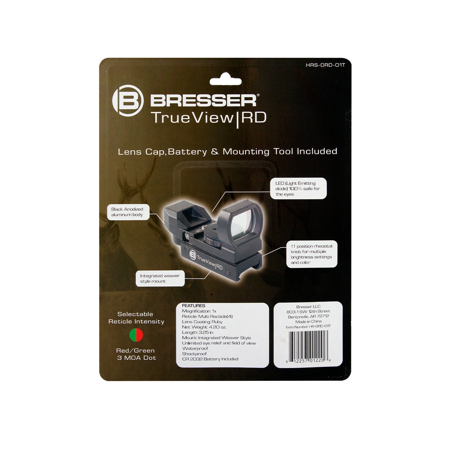 Bresser TrueView Open Bridge Red Dot: The Ultimate Shooter's Companion